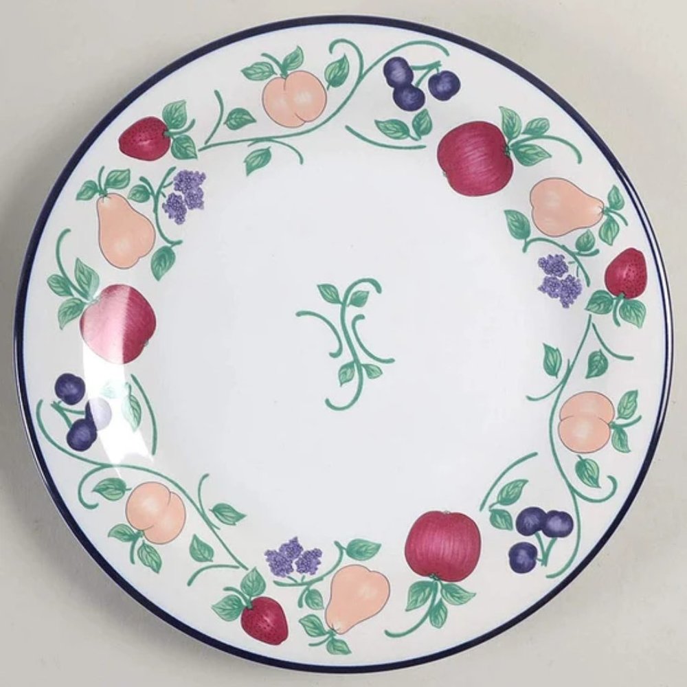 10 1/2" Princess House Orchid Medley Serving Platter